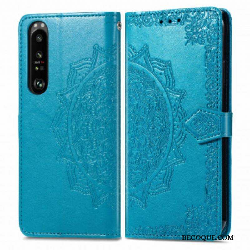 Housse Sony Xperia 1 III Mandala Moyen Age