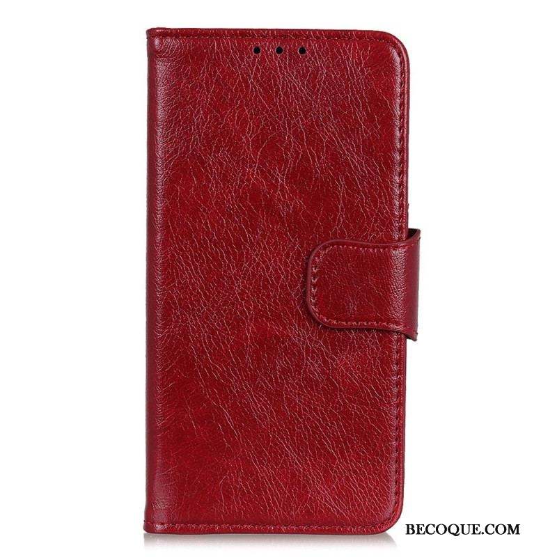 Housse Sony Xperia 1 IV Cuir Nappa Fendu
