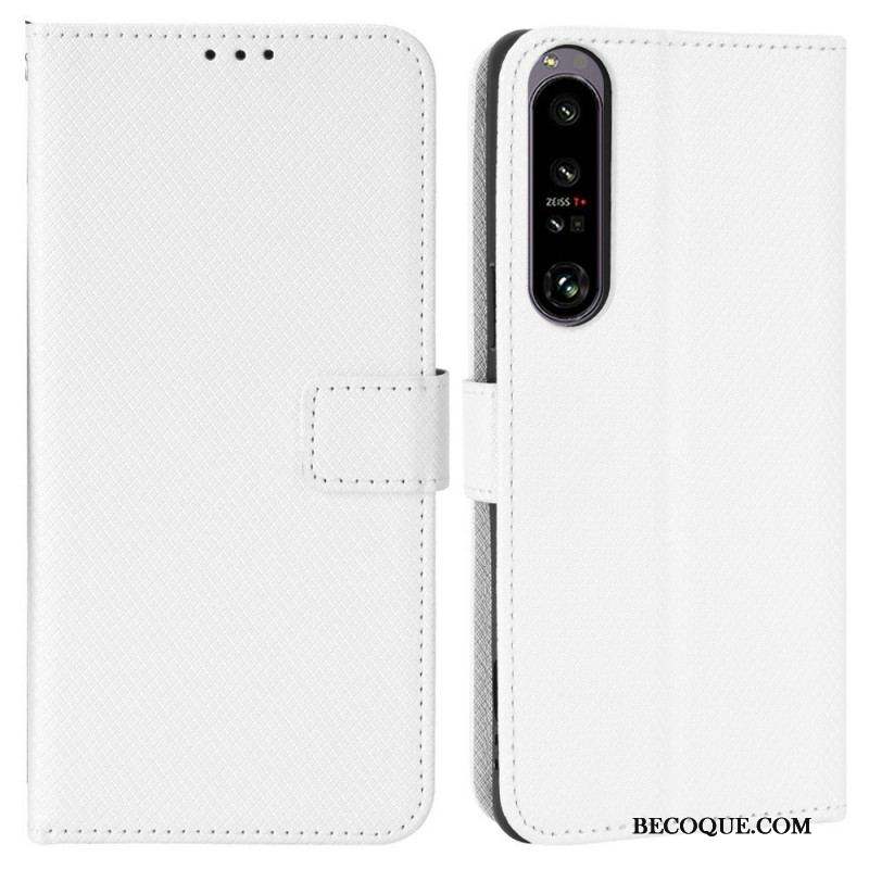 Housse Sony Xperia 1 IV Stylée avec Lanière