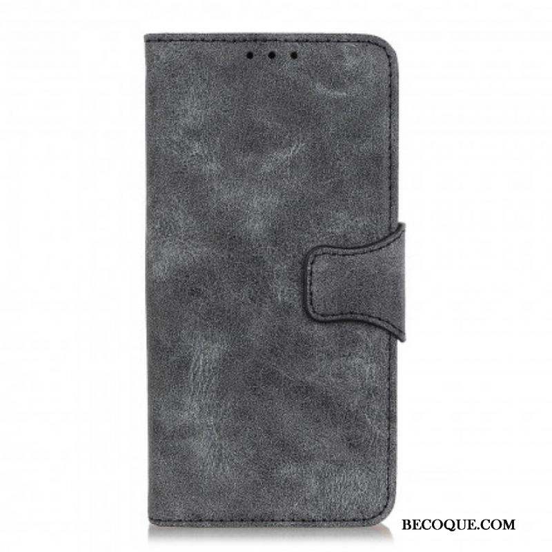 Housse Sony Xperia 10 III Cuir Fendu Vintage