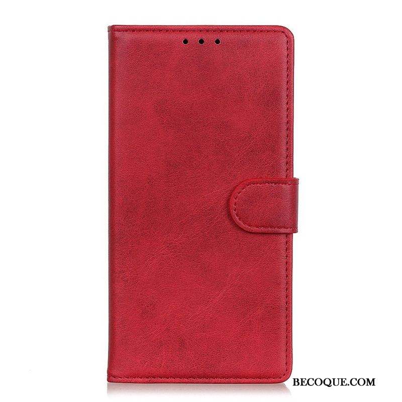 Housse Sony Xperia 10 IV Simili Cuir Mat