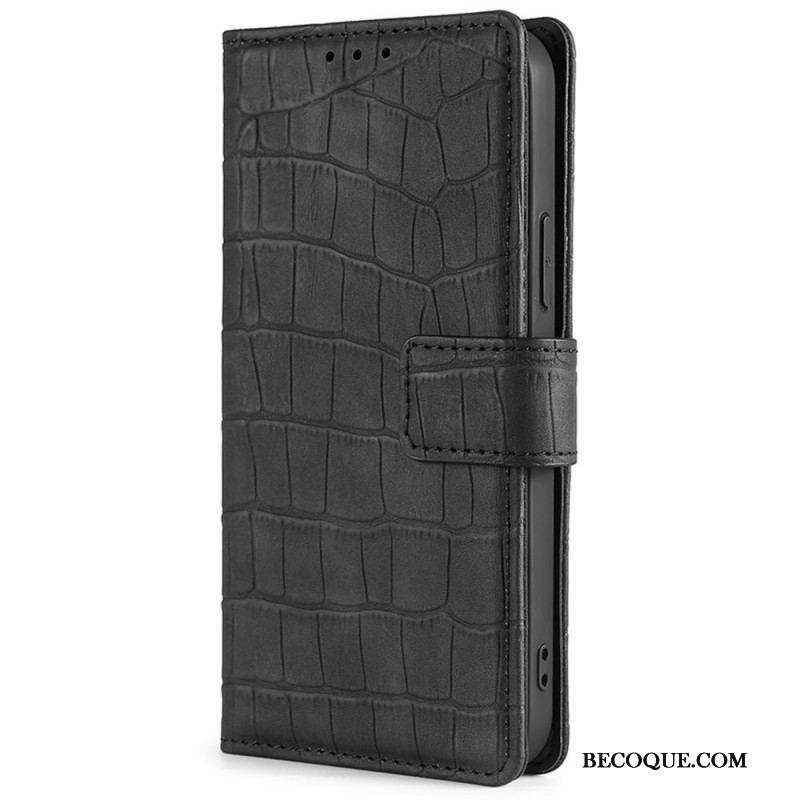 Housse Sony Xperia 10 IV Style Peau de Crocodile