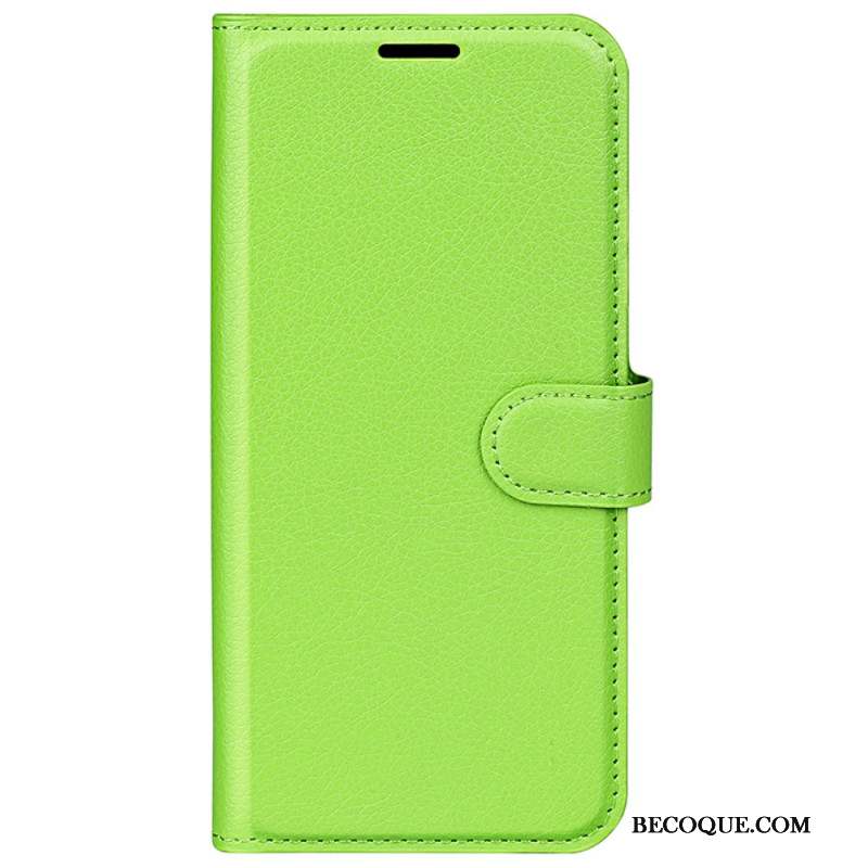 Housse Sony Xperia 10 VI Simili Cuir Litchi