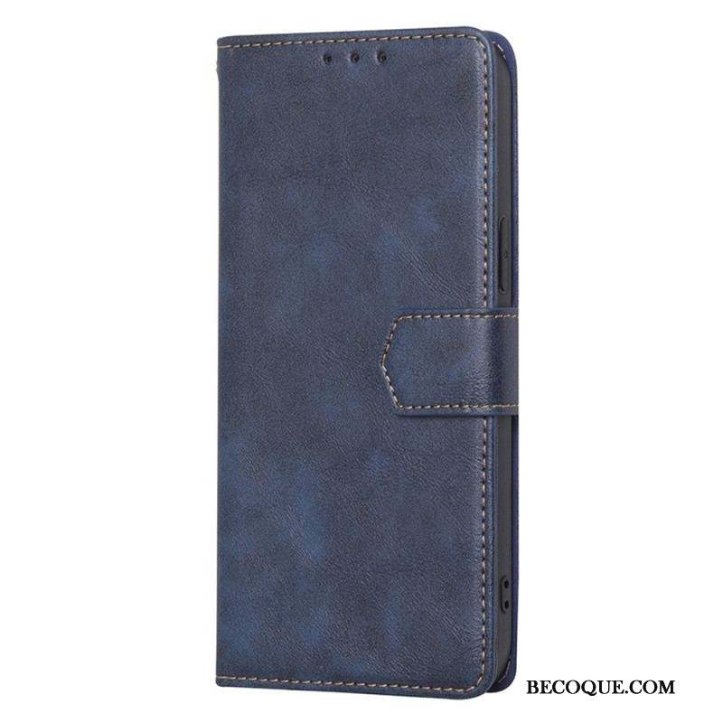 Housse Sony Xperia 5 IV Cuir Litchi RFID