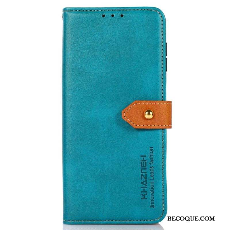 Housse Sony Xperia 5 IV Fermoir Doré KHAZNEH