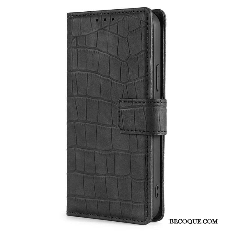 Housse Sony Xperia 5 IV Style Peau de Crocodile