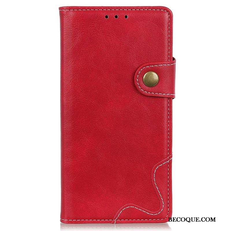 Housse Sony Xperia Pro-I Artistique Couture Bouton