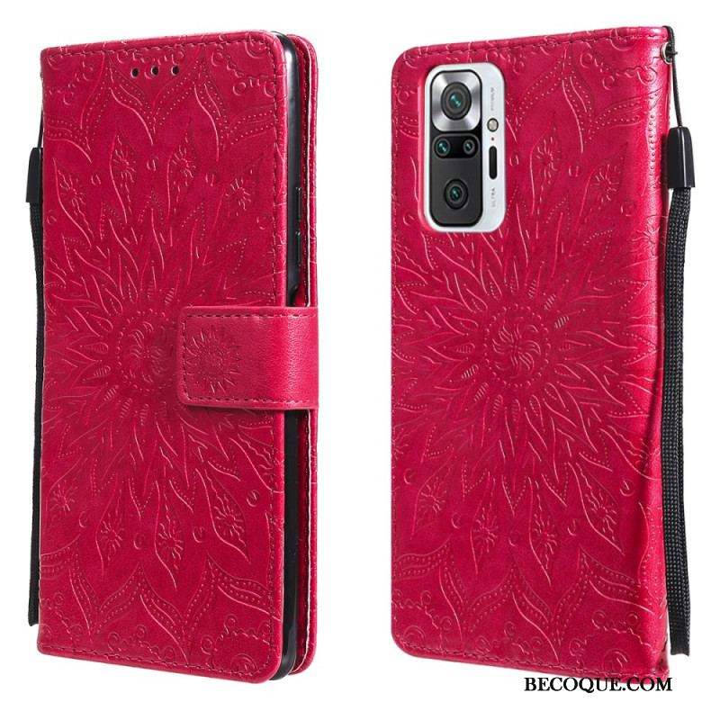 Housse Xaiomi Redmi Note 10 Pro Fleur de Soleil