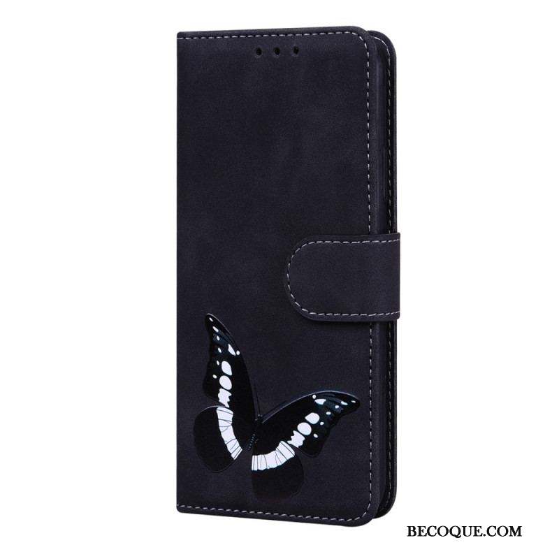 Housse Xiaomi 12 Pro Skin-Touch Papillon