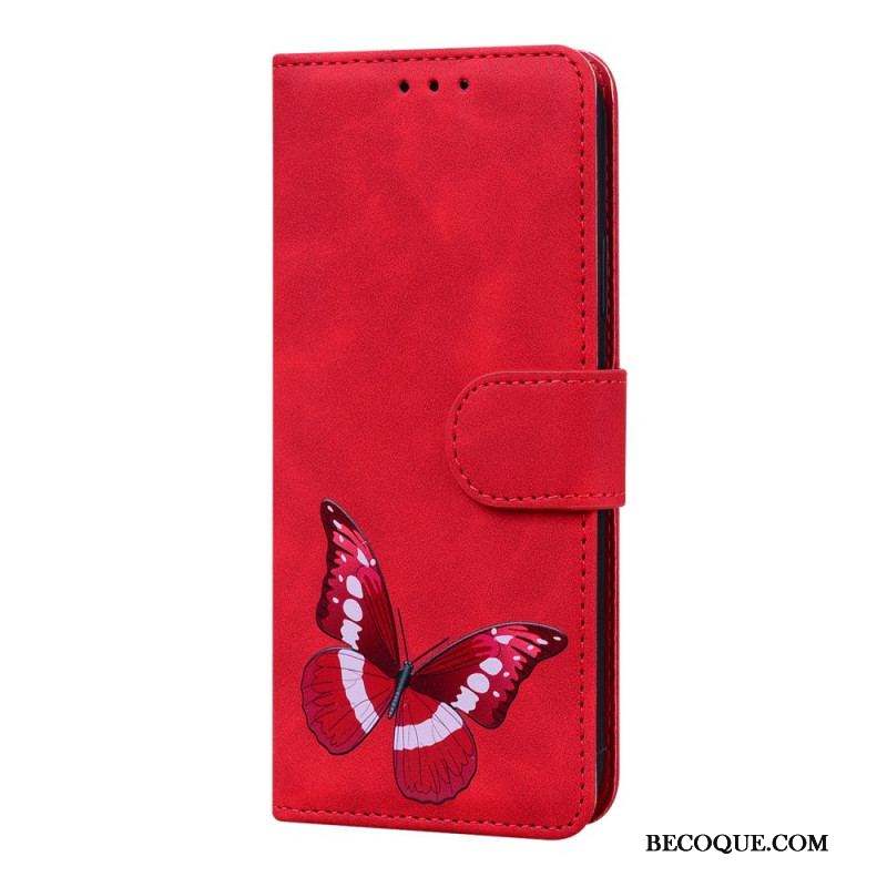 Housse Xiaomi 12 Pro Skin-Touch Papillon