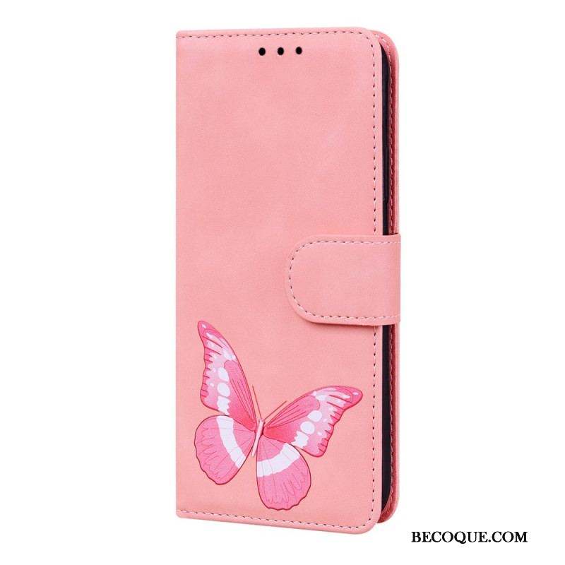 Housse Xiaomi 12 Pro Skin-Touch Papillon