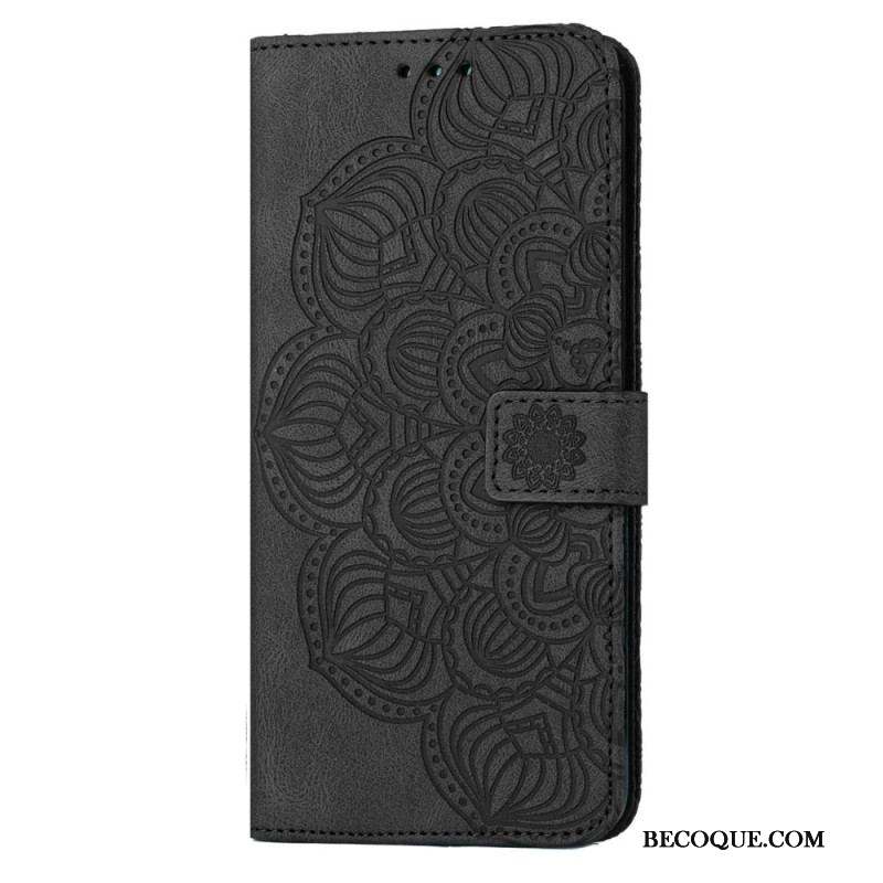 Housse Xiaomi 12T / 12T Pro Mandala Baroque à Lanière