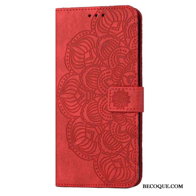 Housse Xiaomi 12T / 12T Pro Mandala Baroque à Lanière