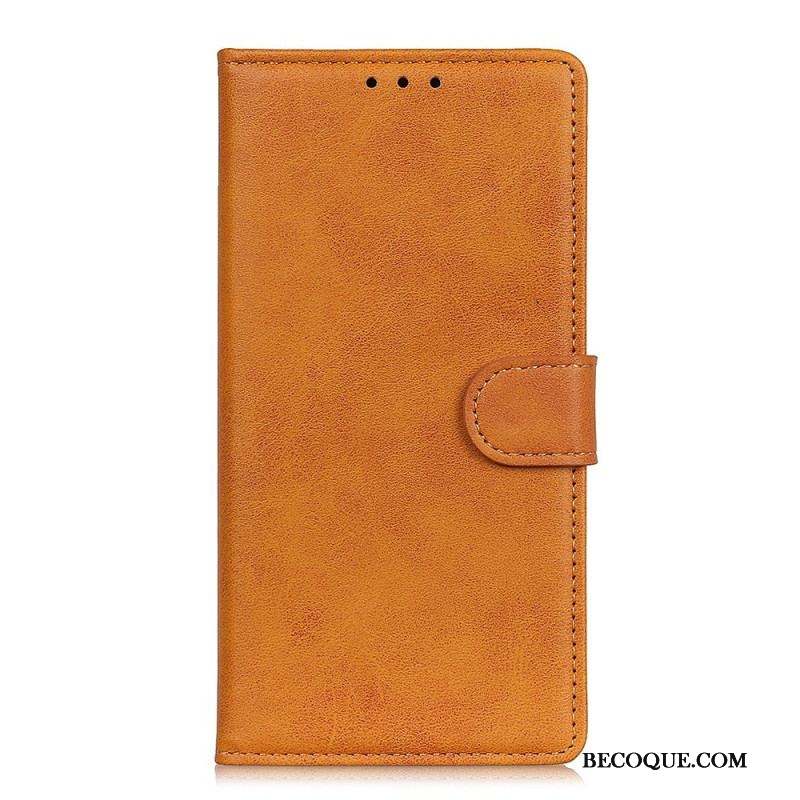 Housse Xiaomi 12T / 12T Pro Simili Cuir Mat