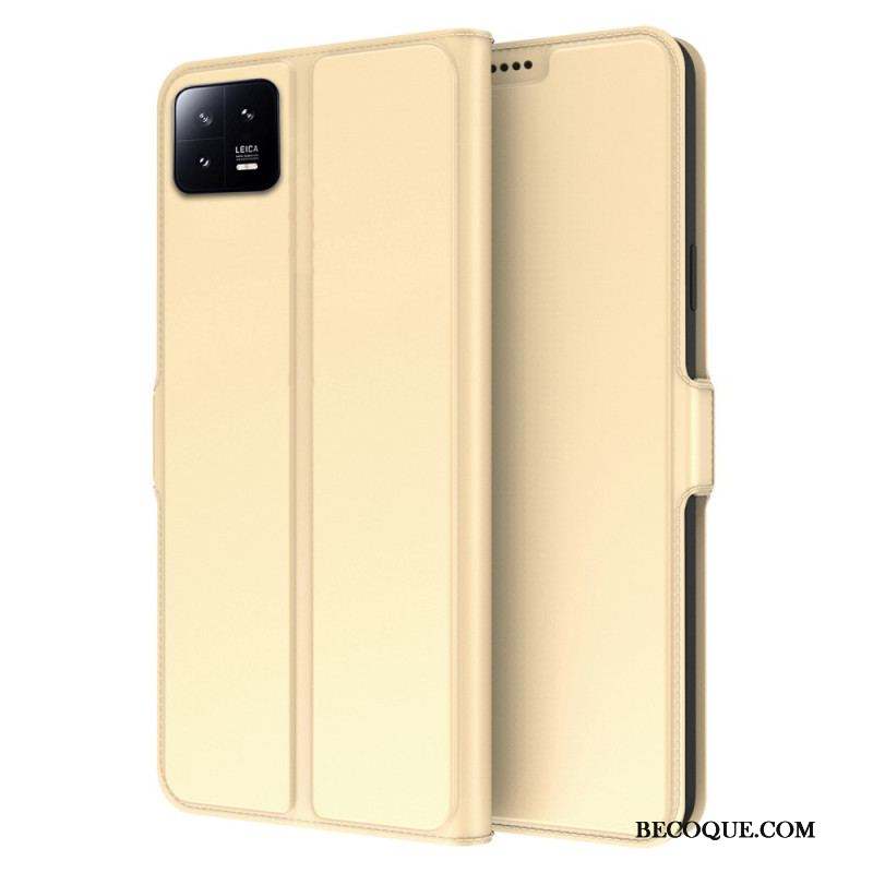 Housse Xiaomi 13 Effet Cuir Slim