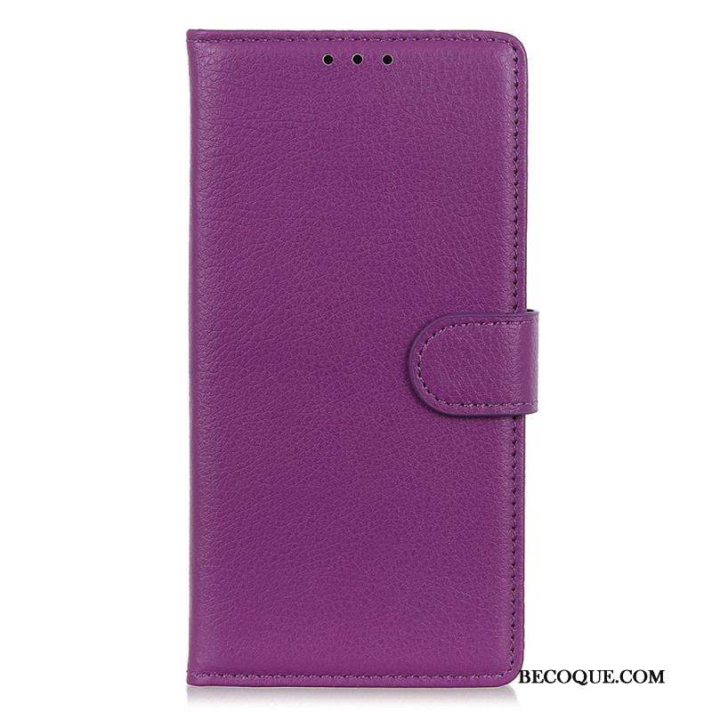 Housse Xiaomi 13 Lite Simili Cuir Traditionnel