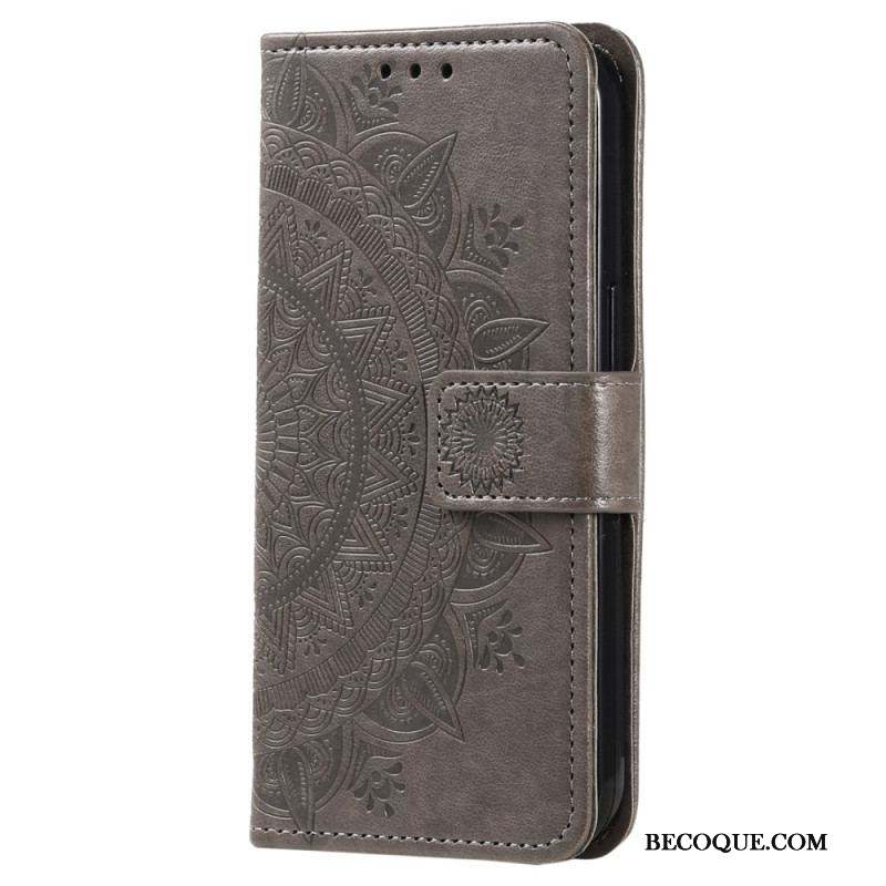 Housse Xiaomi 13 Mandala Soleil avec Lanière