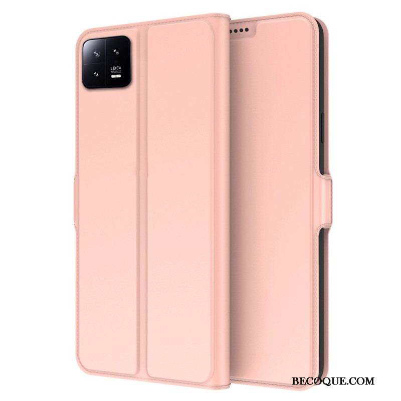 Housse Xiaomi 13 Pro Effet Cuir Slim