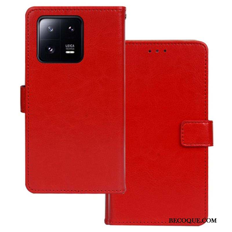 Housse Xiaomi 13 Pro Style Cuir IDEWEI