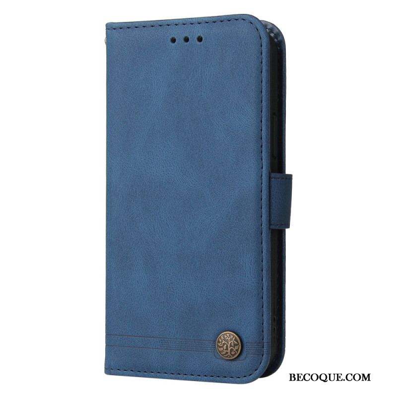 Housse Xiaomi 13 Pro Style Cuir avec Rivet Décoratif