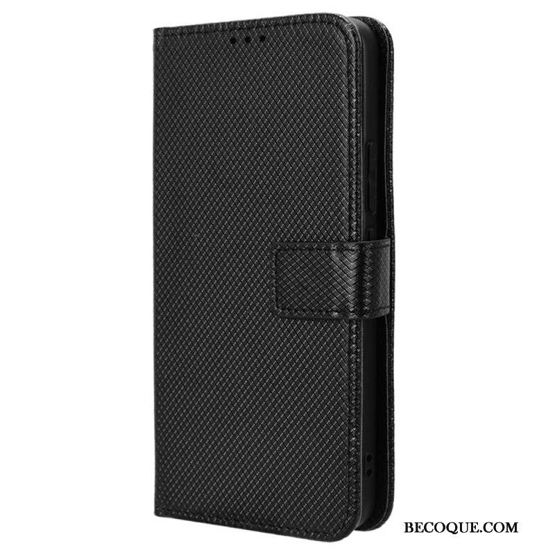 Housse Xiaomi 14 ProTexture Pointillés à Lanière
