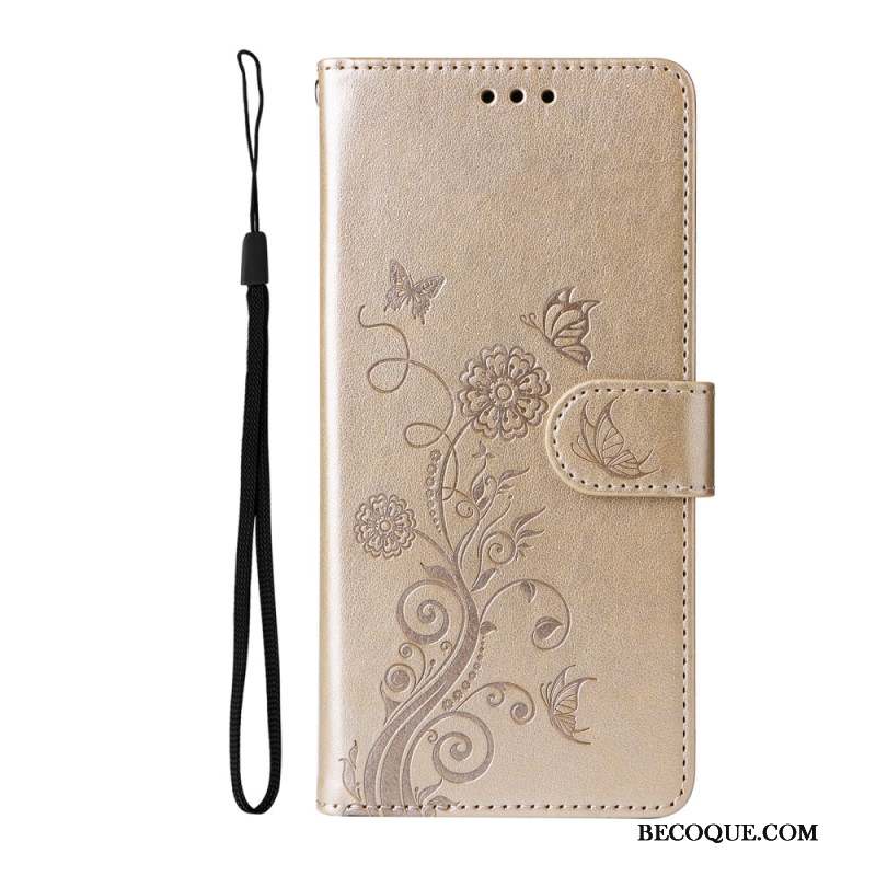 Housse Xiaomi 14T Pro Motif Papillons et Fleurs