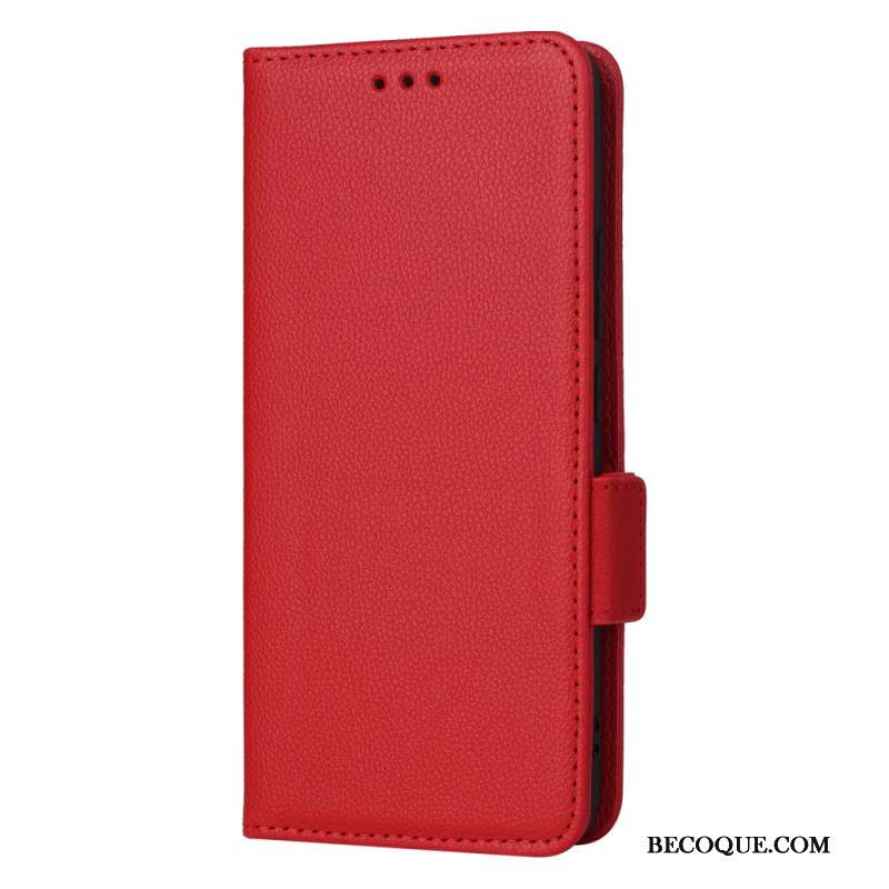 Housse Xiaomi 14T Pro Texture Litchi à Lanière