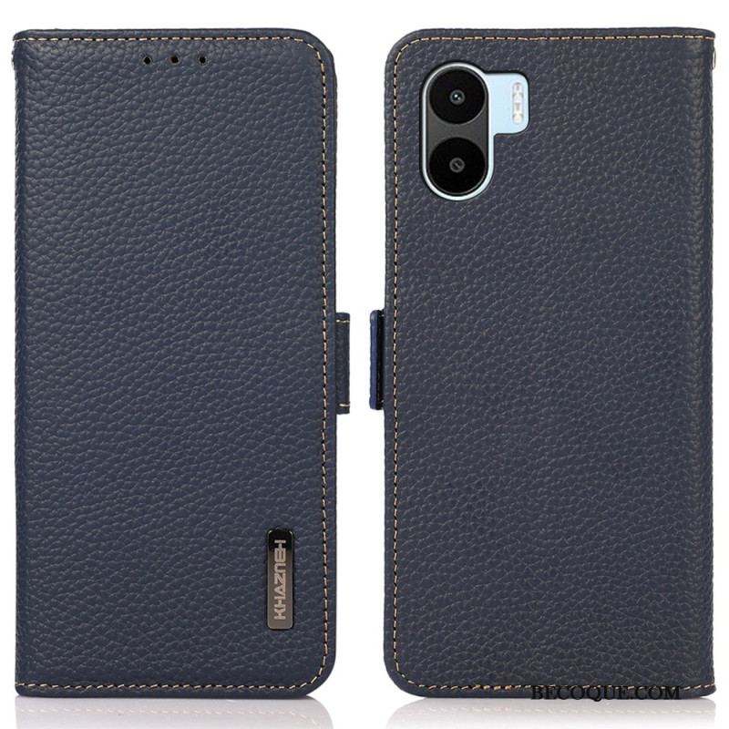 Housse Xiaomi Redmi A1 Cuir Litchi KHAZNEH RFID