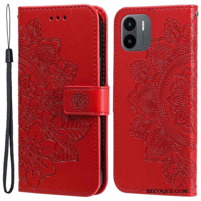 Housse Xiaomi Redmi A1 Mandala de Fleurs