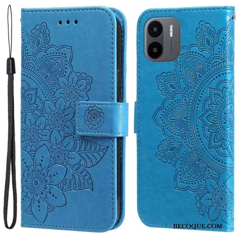 Housse Xiaomi Redmi A1 Mandala de Fleurs