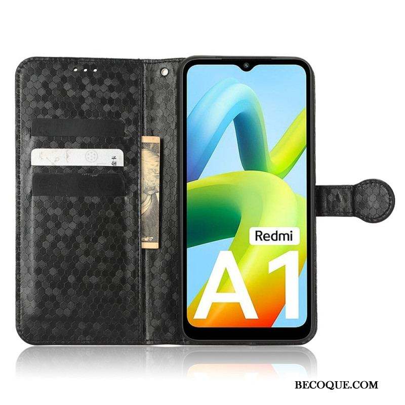 Housse Xiaomi Redmi A1 Motif 3D à Lanière