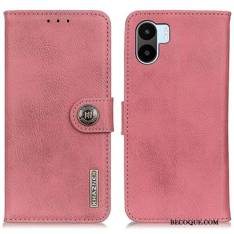 Housse Xiaomi Redmi A1 Simili Cuir KHAZNEH