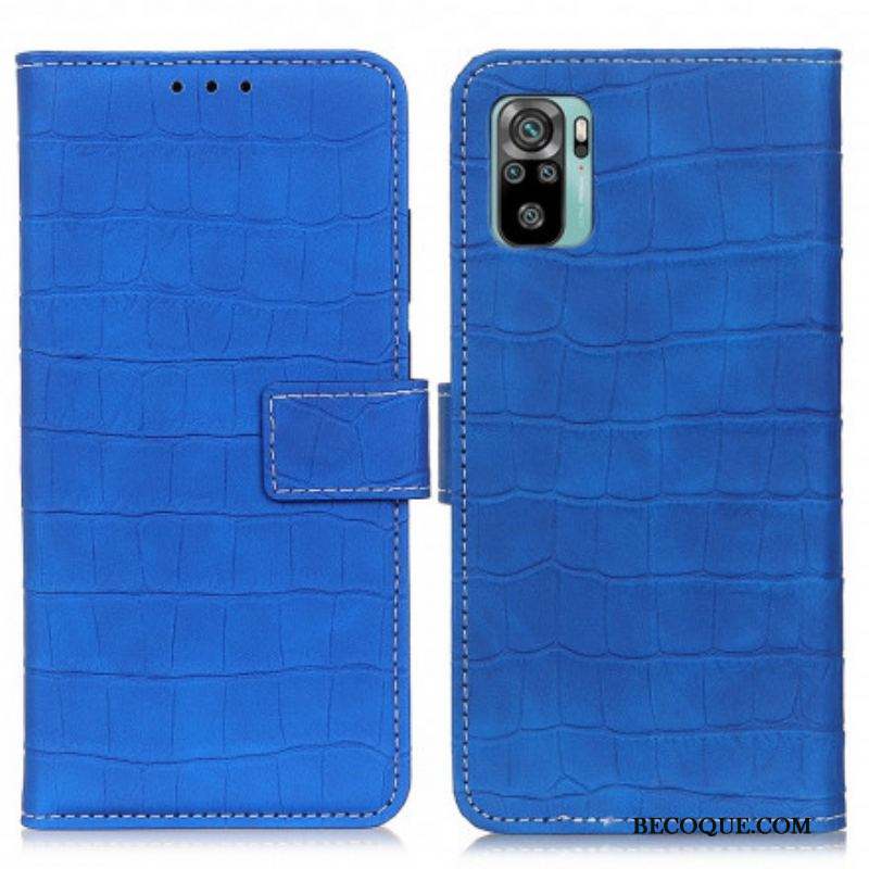 Housse Xiaomi Redmi Note 10/10S/Poco M5s Crocodile Power