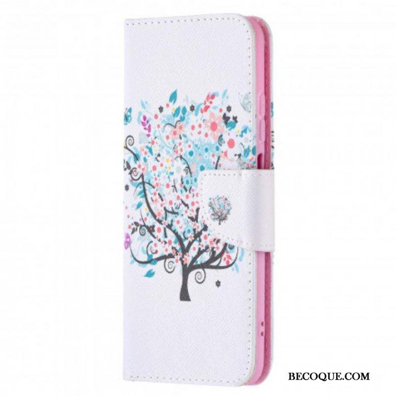 Housse Xiaomi Redmi Note 10/10S/Poco M5s Flowered Tree