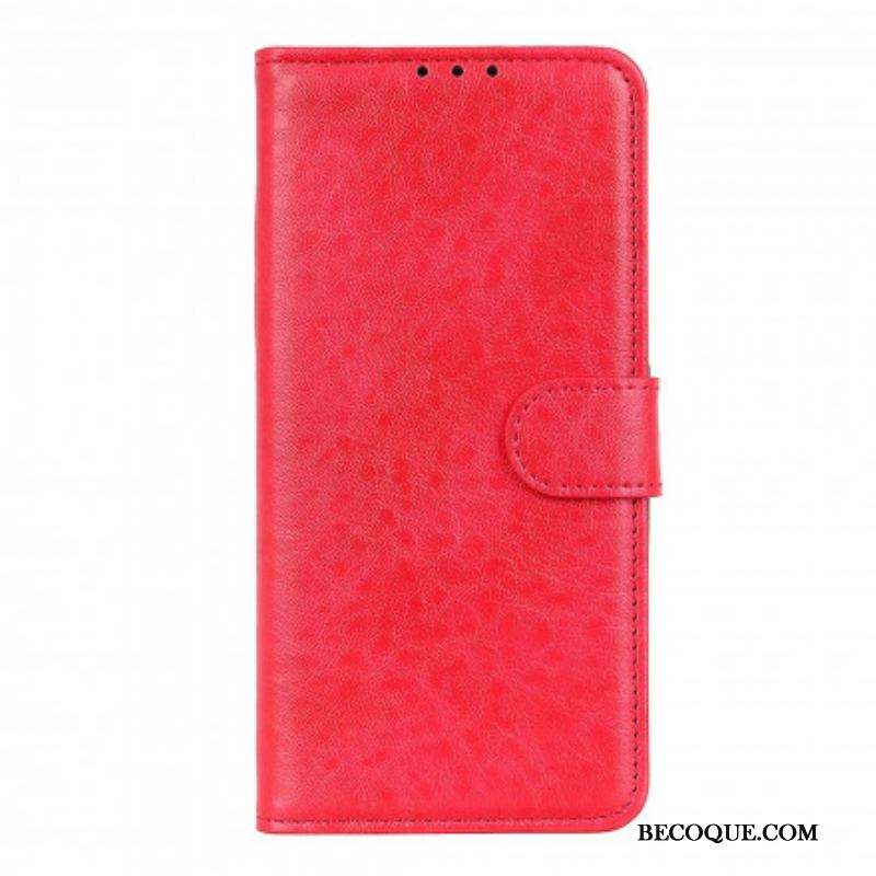 Housse Xiaomi Redmi Note 10/10S/Poco M5s Simili Cuir Texturé