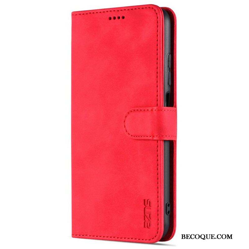 Housse Xiaomi Redmi Note 10 5G / Poco M3 Pro 5G AZNS Effet Cuir