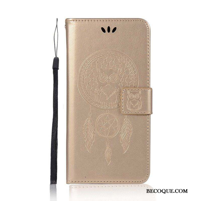Housse Xiaomi Redmi Note 10 5G / Poco M3 Pro 5G Attrape Rêves Hibou