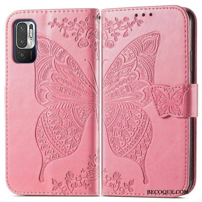 Housse Xiaomi Redmi Note 10 5G / Poco M3 Pro 5G Demi Papillon