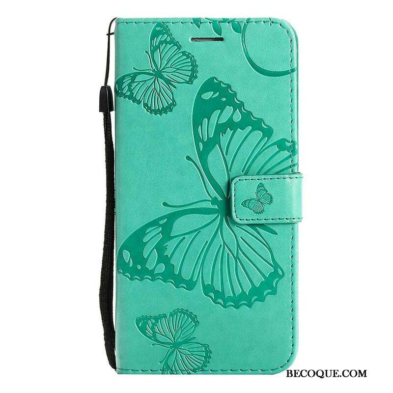Housse Xiaomi Redmi Note 10 5G / Poco M3 Pro 5G Papillons Géants