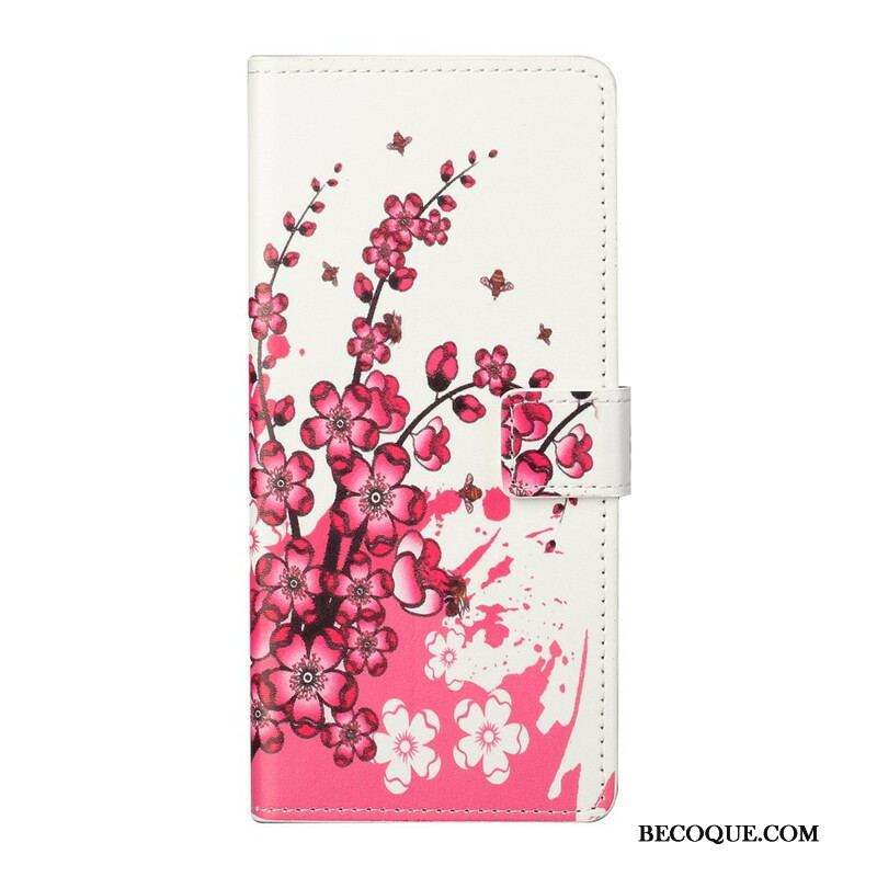 Housse Xiaomi Redmi Note 10 5G / Poco M3 Pro 5G Tropical Flowers