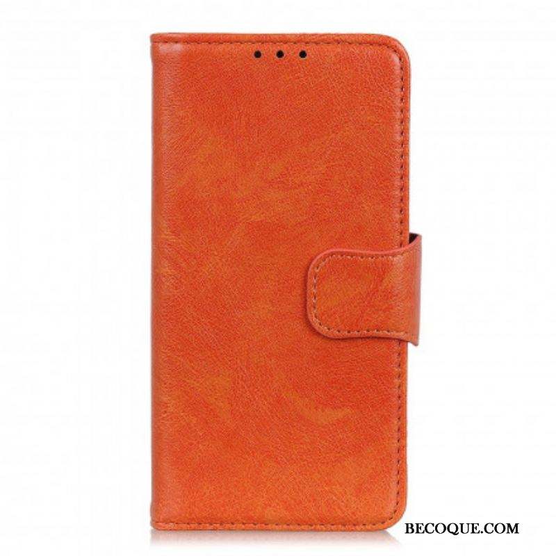 Housse Xiaomi Redmi Note 10 Pro Cuir Nappa Fendu