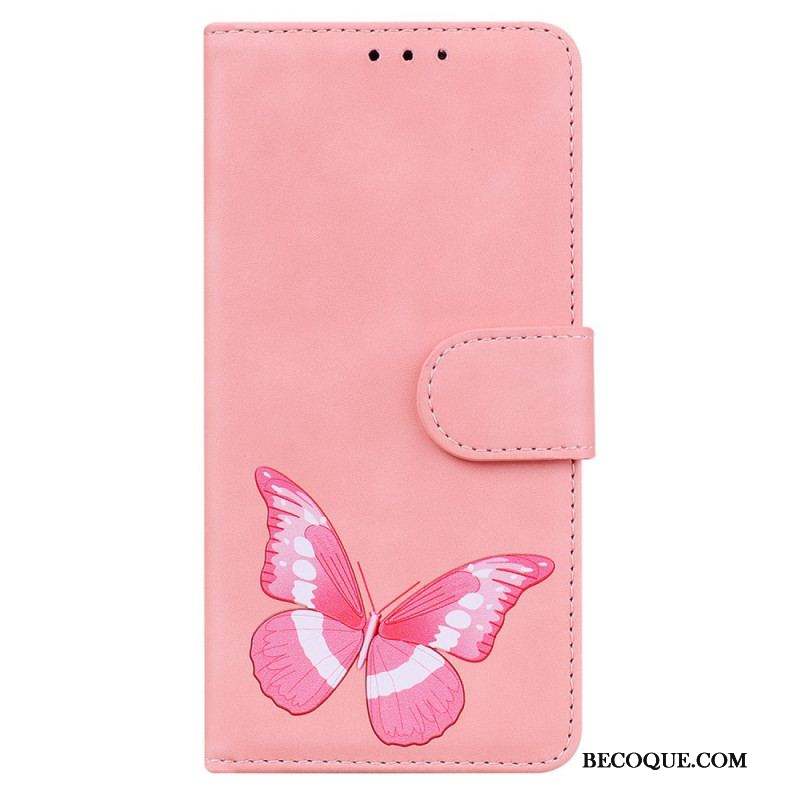 Housse Xiaomi Redmi Note 10 Pro Skin-Touch Papillon