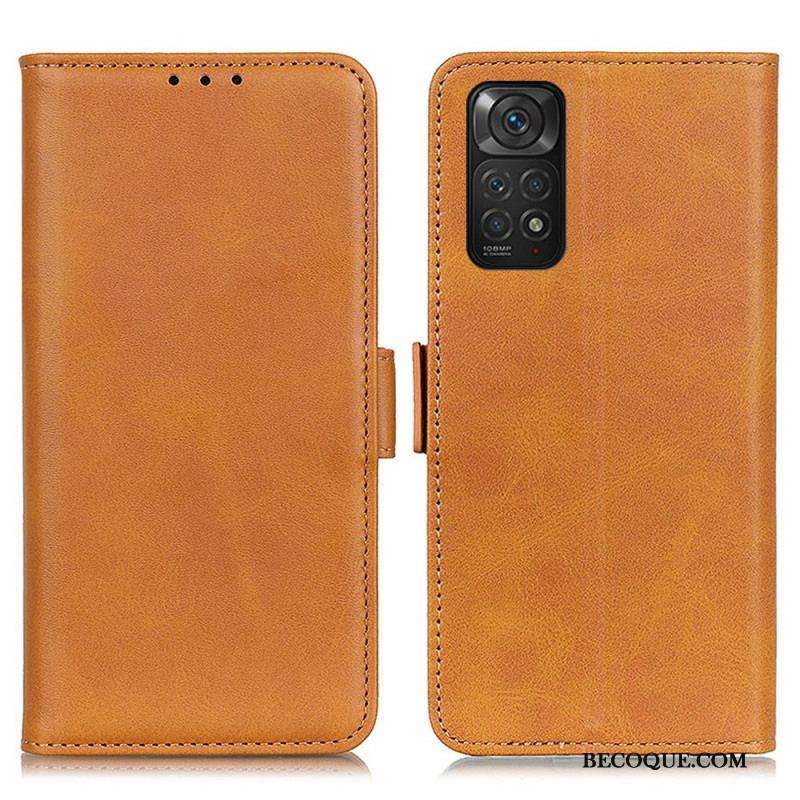 Housse Xiaomi Redmi Note 11 / 11s Double Rabat