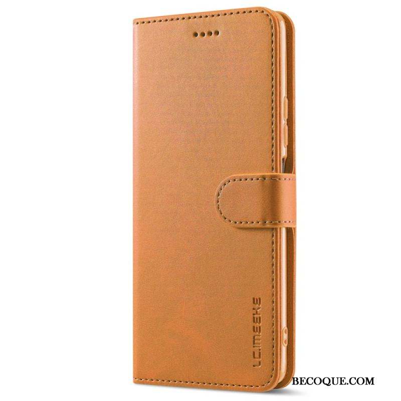 Housse Xiaomi Redmi Note 11 / 11s  LC.IMEEKE Effet Cuir