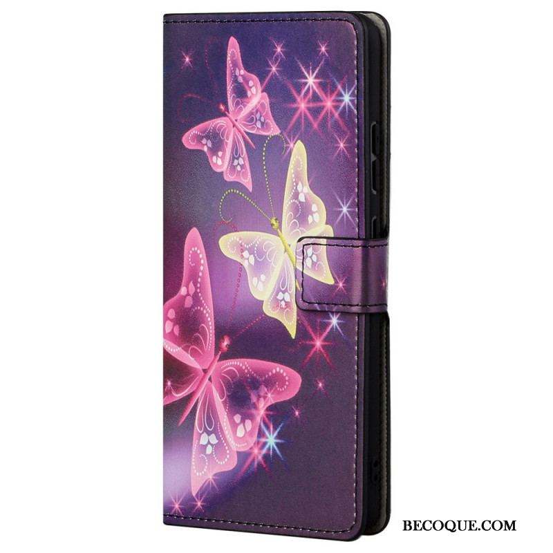 Housse Xiaomi Redmi Note 11 / 11s Papillons et Fleurs