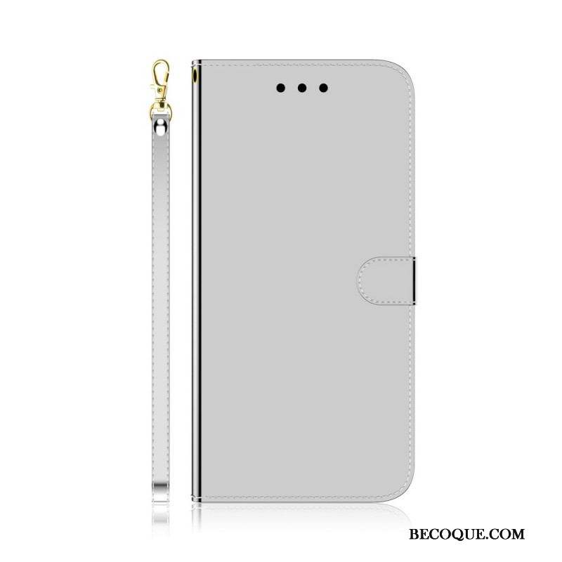 Housse Xiaomi Redmi Note 11 / 11s Simili Cuir Couverture Miroir