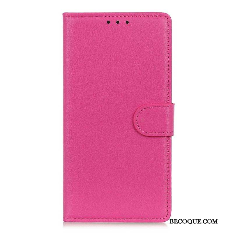 Housse Xiaomi Redmi Note 11 Pro / Note 11 Pro 5G Simili Cuir Litchi Traditionnel