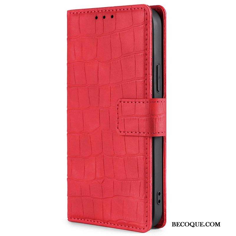 Housse Xiaomi Redmi Note 11 Pro / Note 11 Pro 5G Skin-Touch Crocodile