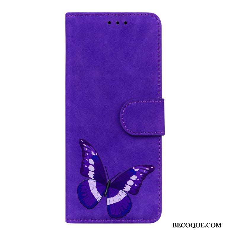 Housse Xiaomi Redmi Note 11 Pro / Note 11 Pro 5G Skin-Touch Papillon