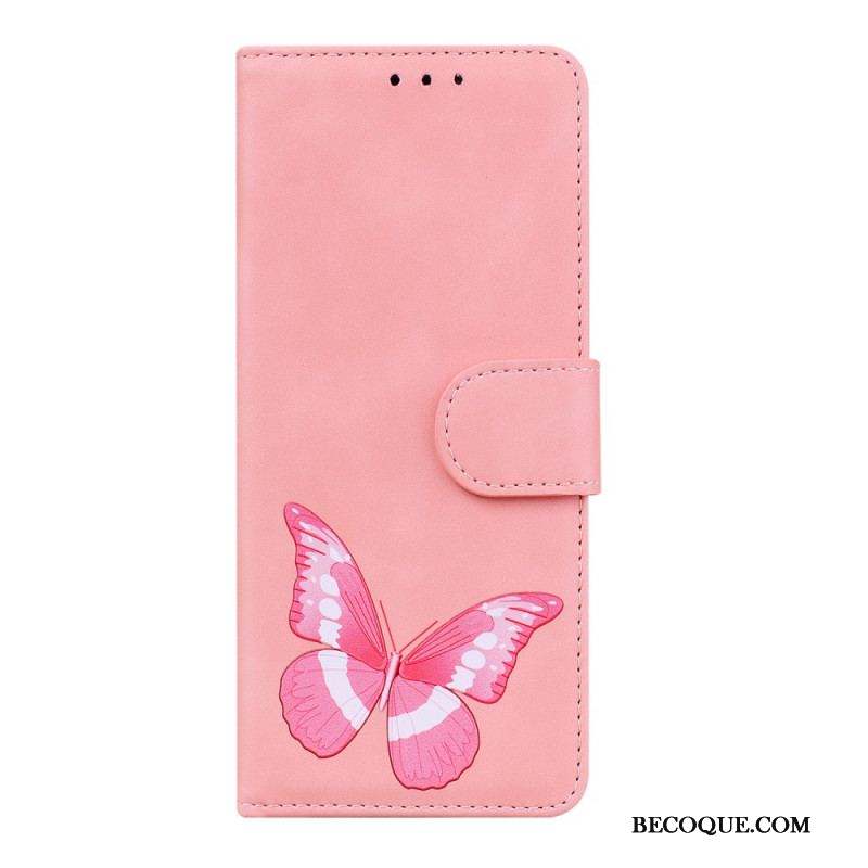 Housse Xiaomi Redmi Note 11 Pro / Note 11 Pro 5G Skin-Touch Papillon